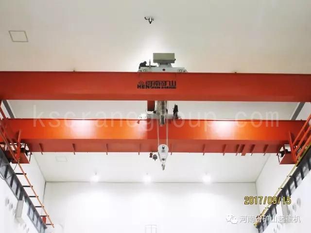 Kren Overhed Double Girder Automatik Penuh Kalis Letupan Tanpa Noda China 1