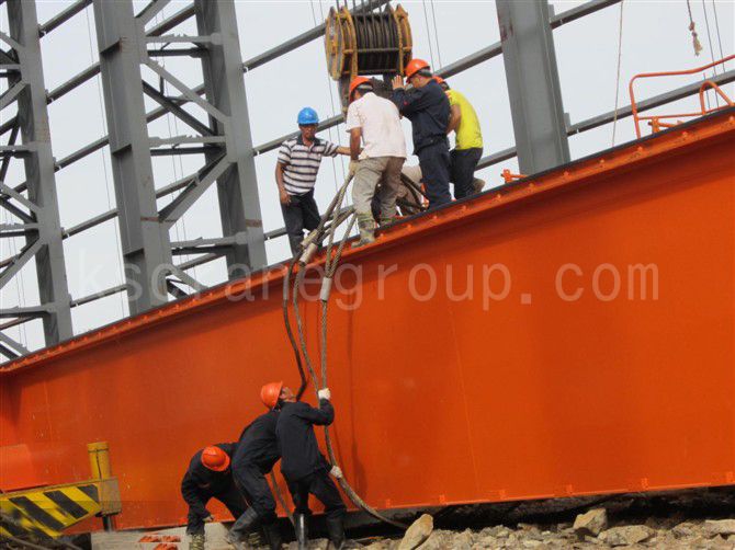 100 30 Ton Double Girder Overhead Crane 7