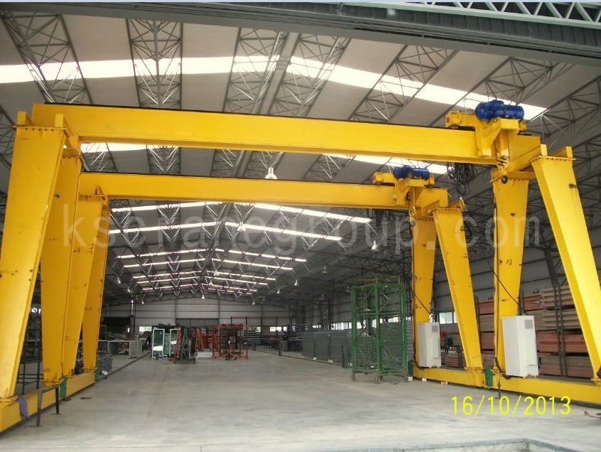 Mababang Uri ng Headroom Single Girder Gantry Crane