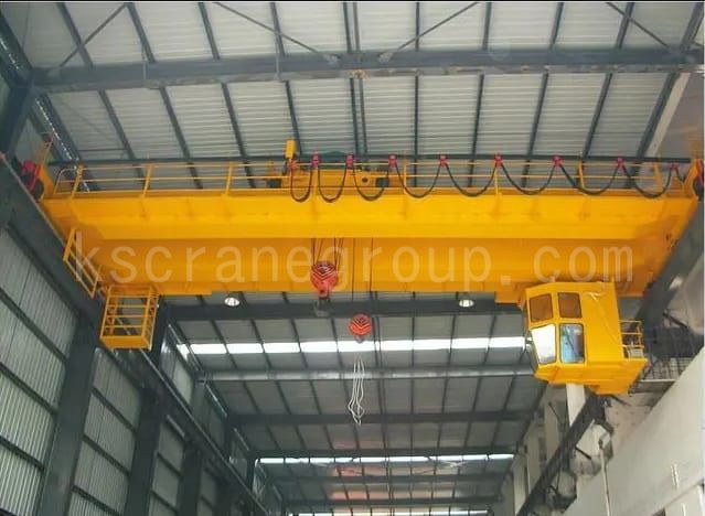 4 QB explosion proof open winch double girder overhead crane