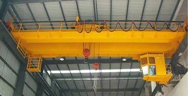 4 QB explosion proof open winch double girder overhead crane