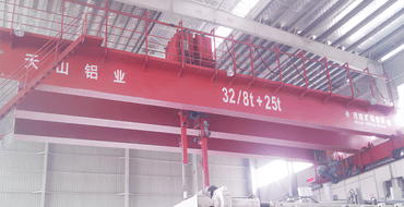 double girder isolation overhead cranes for aluminum smelters