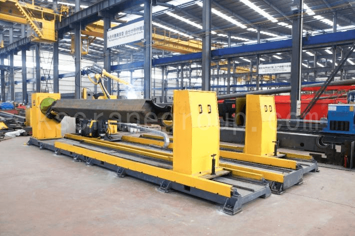 new robotic welding workstation for end beams