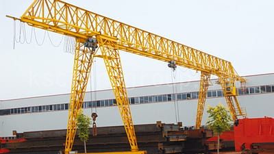 MH Truss Single Girder Gantry Crane1