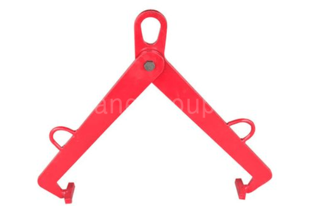 Vertical oil drum lifting clamp