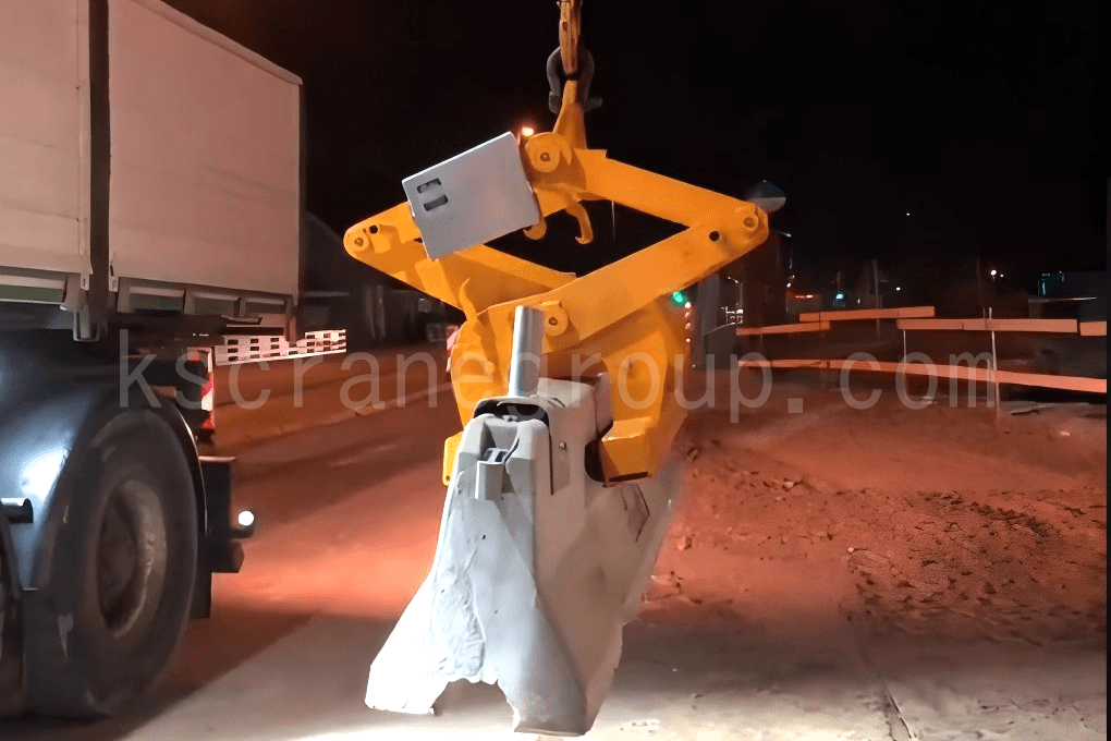 concrete barrier lifting clamps