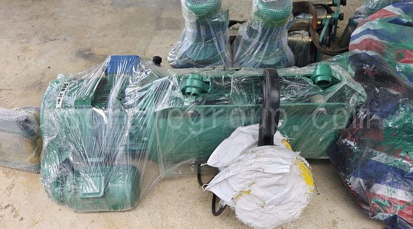 10 Ton MD Type Electric Wire Rope Hoist Exported to Belgium Production pictures1 scaled