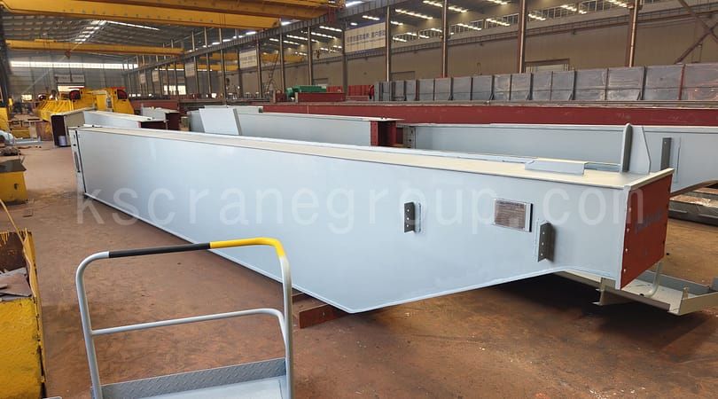 LH double girder overhead crane export to Argentina Main beem Finished product pictures 1 scaled