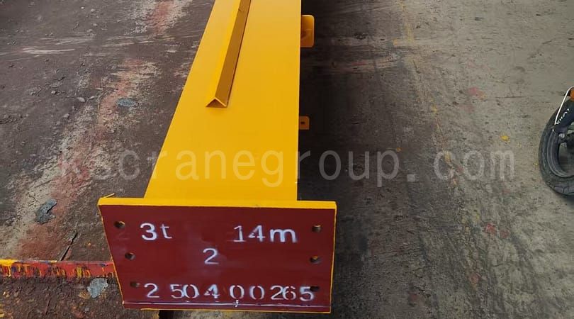 LDC single girder overhead crane export to Ecuador banner