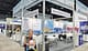 Kemegahan pameran 1container gantry crane berskala