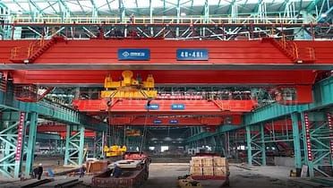 4040 Ton Overhead Crane with Rotating Lifting Beam1 副本111