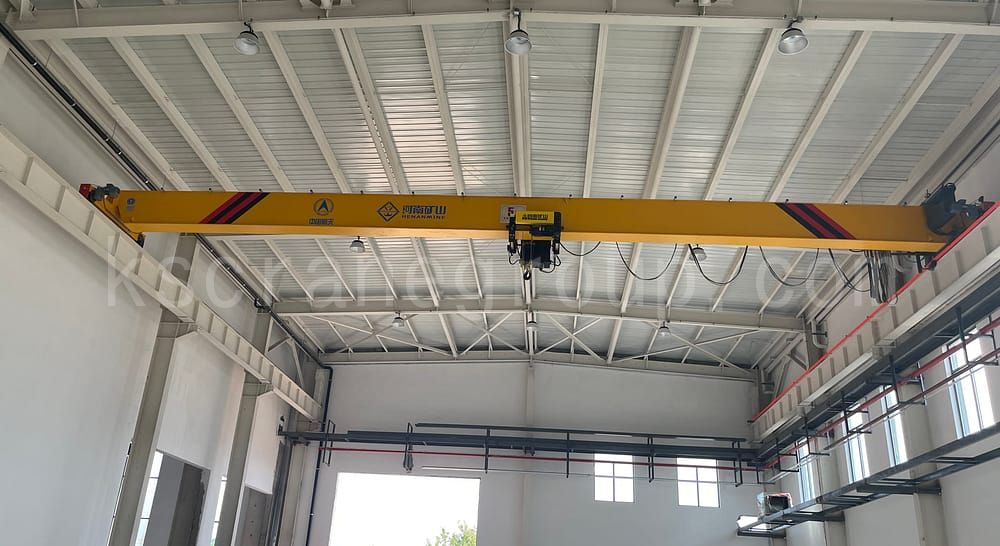 ton single girder overhead crane