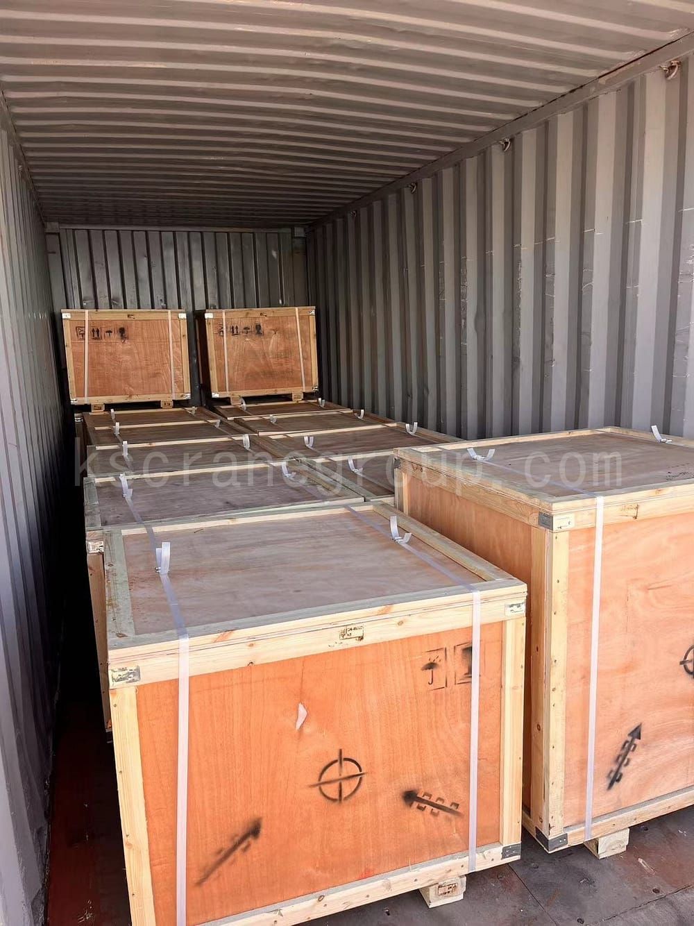 Piezas de exportación de ruedas de fundición a Egipto Dibujo del paquete