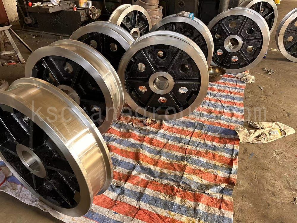 Pcs Casting Wheel Export to Egypt