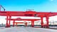 Lanzhou International Port Area Rel Mounted Container Gantry Crane1