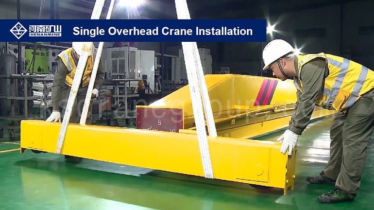 SingleOverheadCraneInstallation