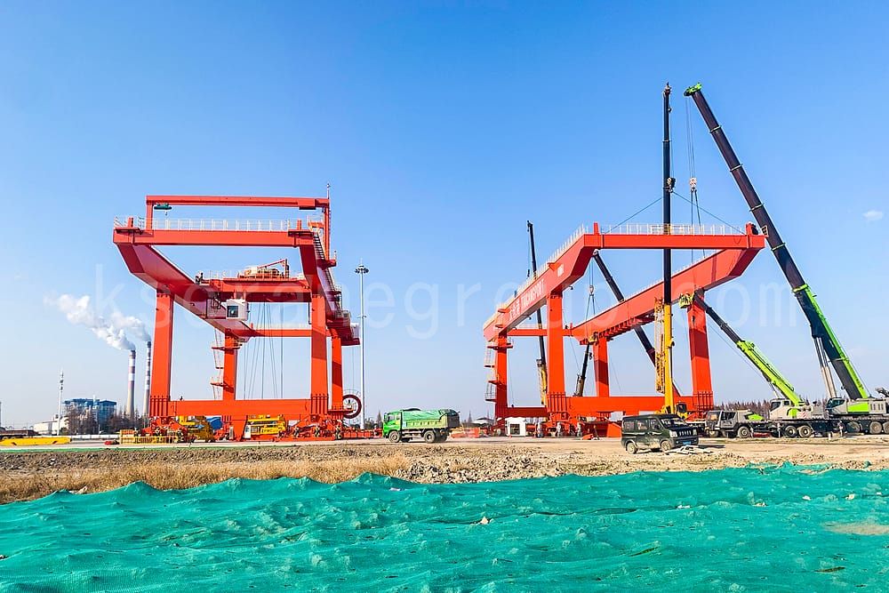 Taicang Port RMG Container Gantry Crane